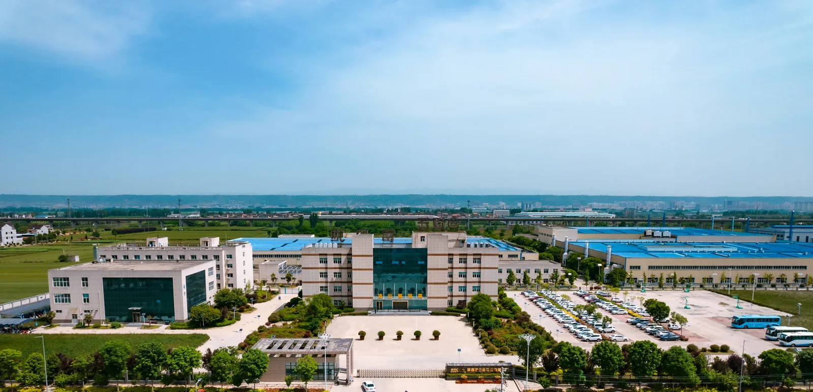 Battery production hall